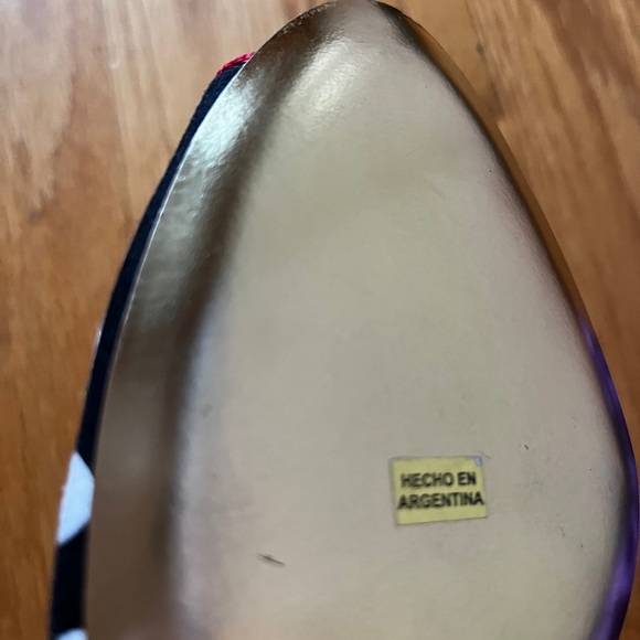 Comme Il Faut Amazing Dancing Shoes size 41 RARE polka dot white/black/red NEW! - Picture 7 of 7